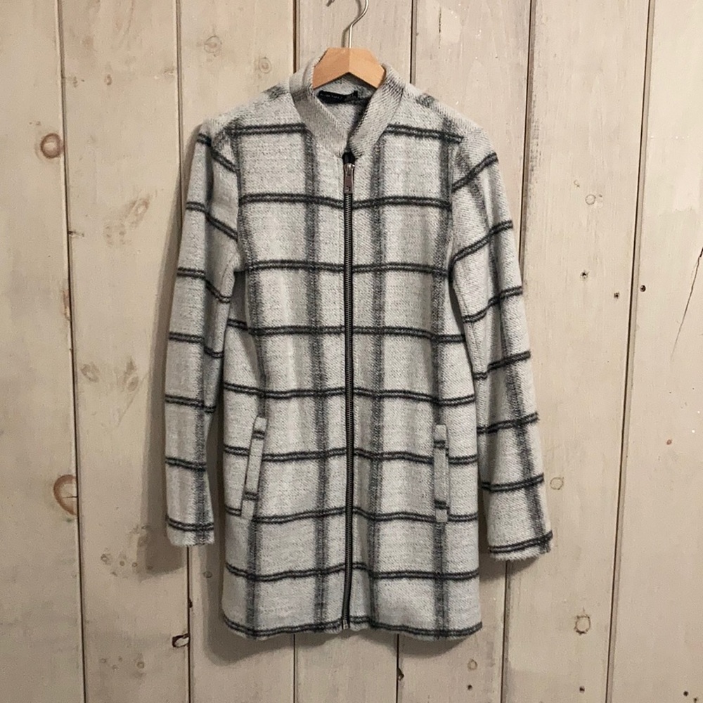 Black Tape Spring Coat